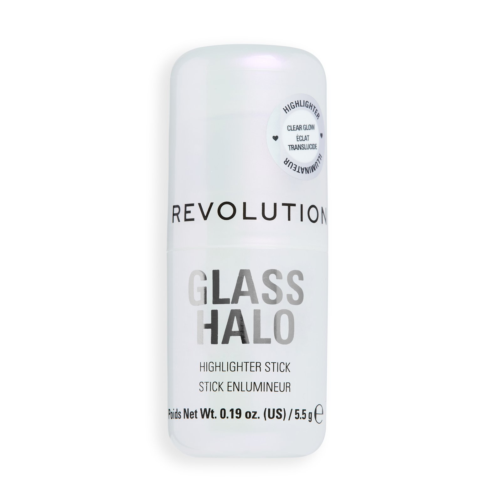 Revolution Glass Halo Highlighter Stick Clear Glow 5,5g