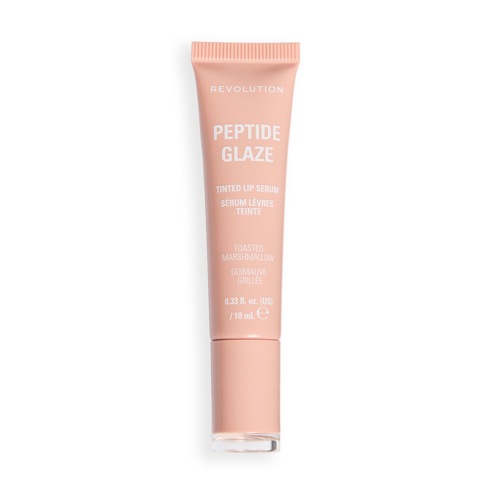 Revolution Peptide Glaze Tinted Lip Serum Toasted Marshmallow 10 ml
