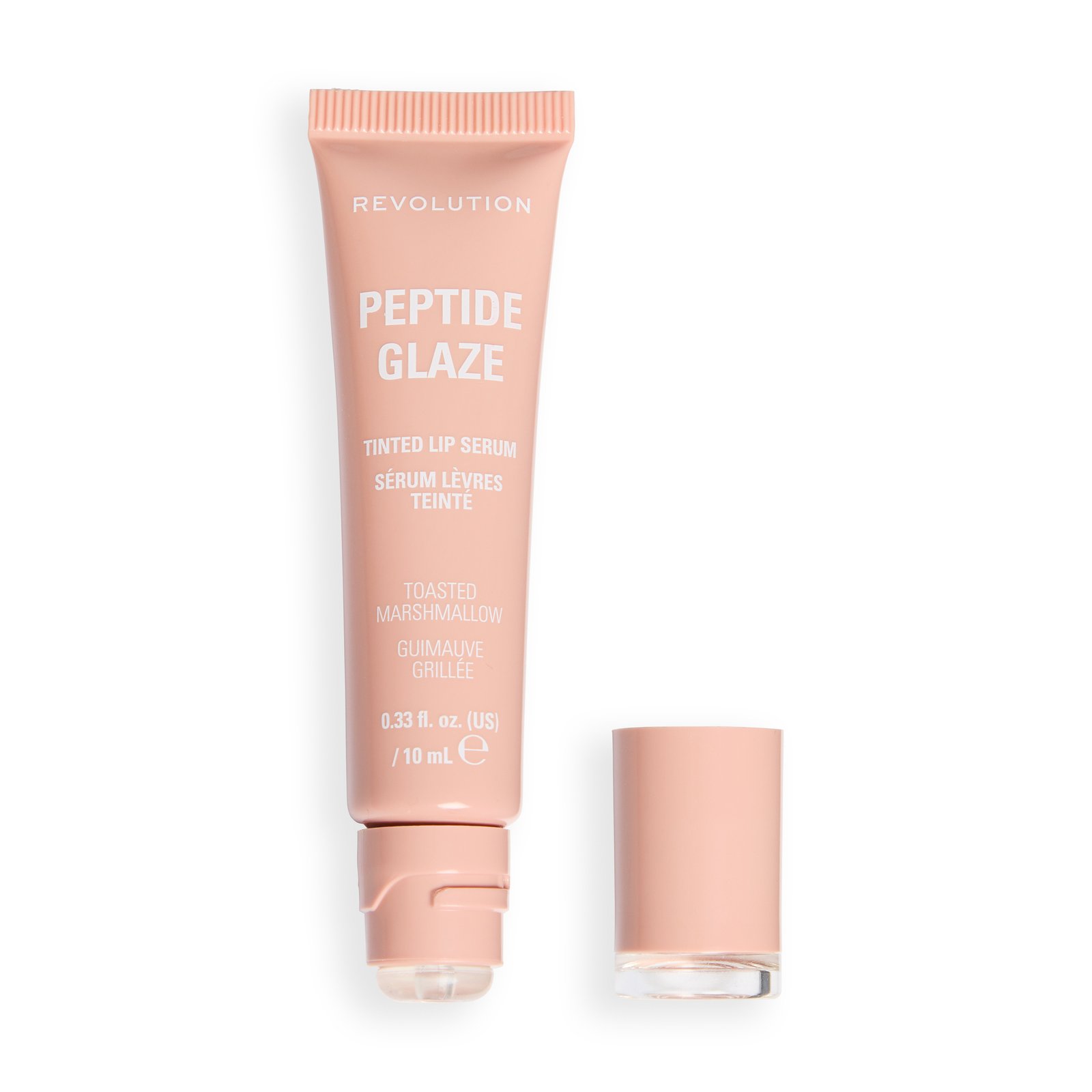 Revolution Peptide Glaze Tinted Lip Serum Toasted Marshmallow 10 ml