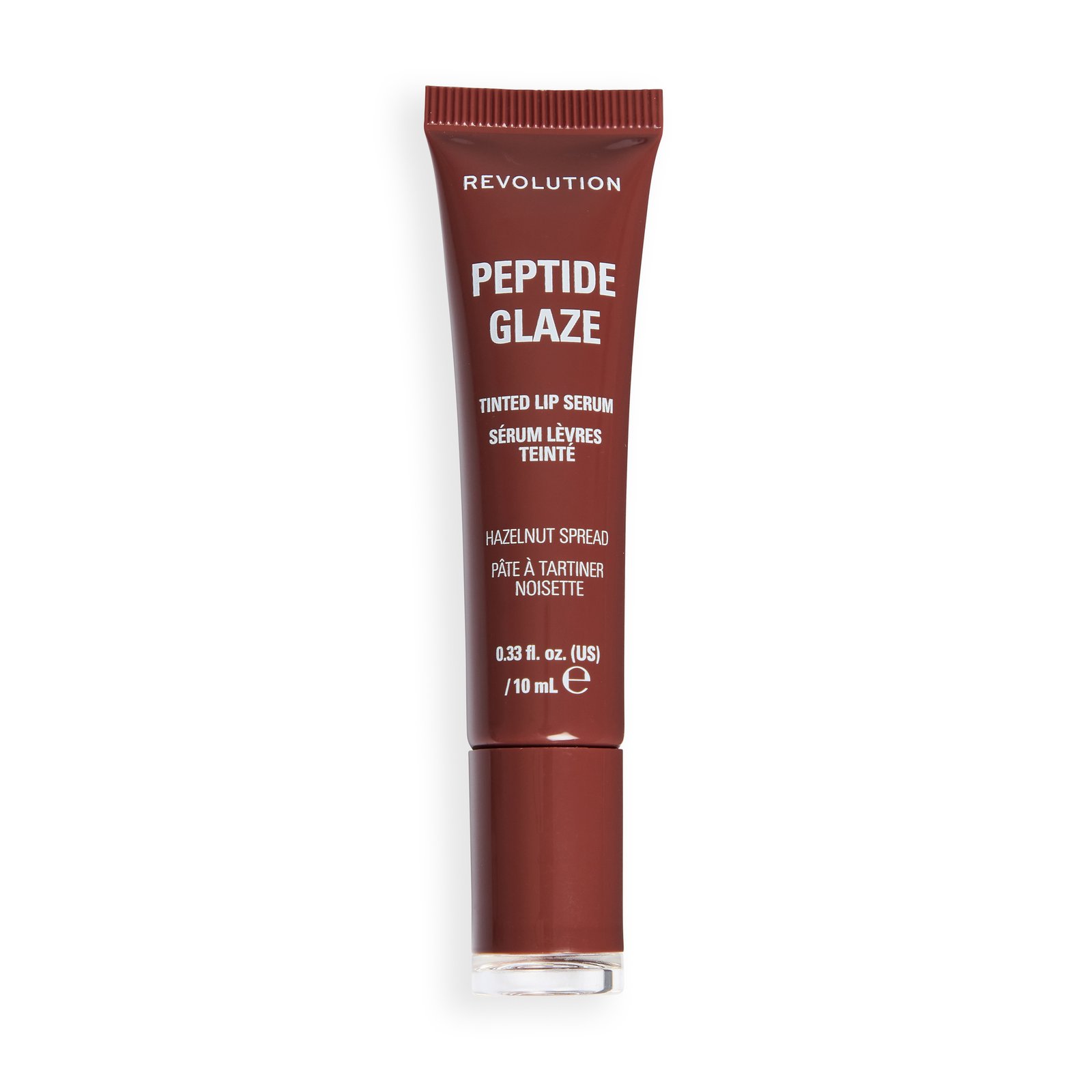 Revolution Peptide Glaze Tinted Lip Serum Hazelnut Spread 10 ml