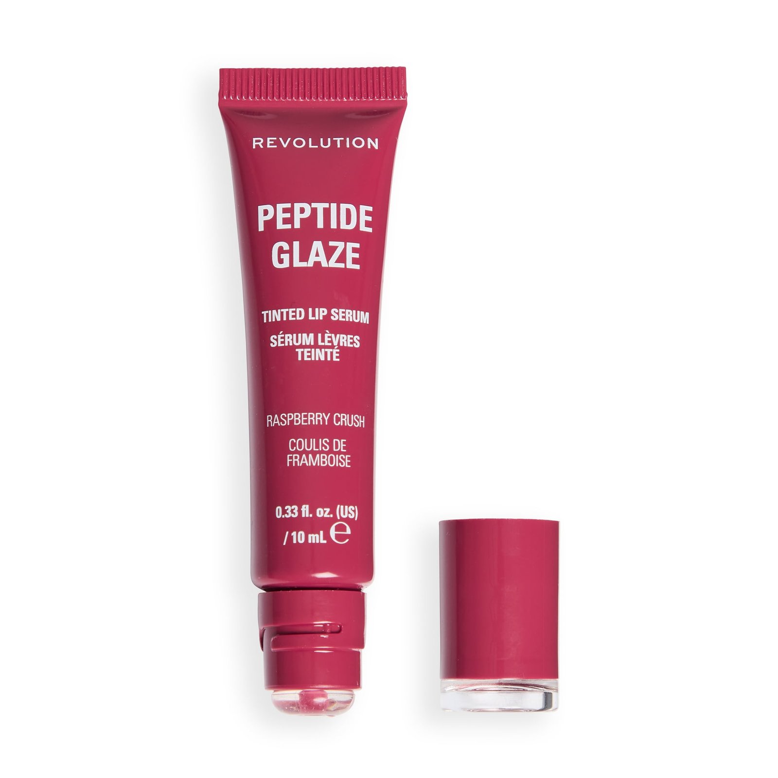 Revolution Peptide Glaze Tinted Lip Serum Raspberry Crush 10 ml