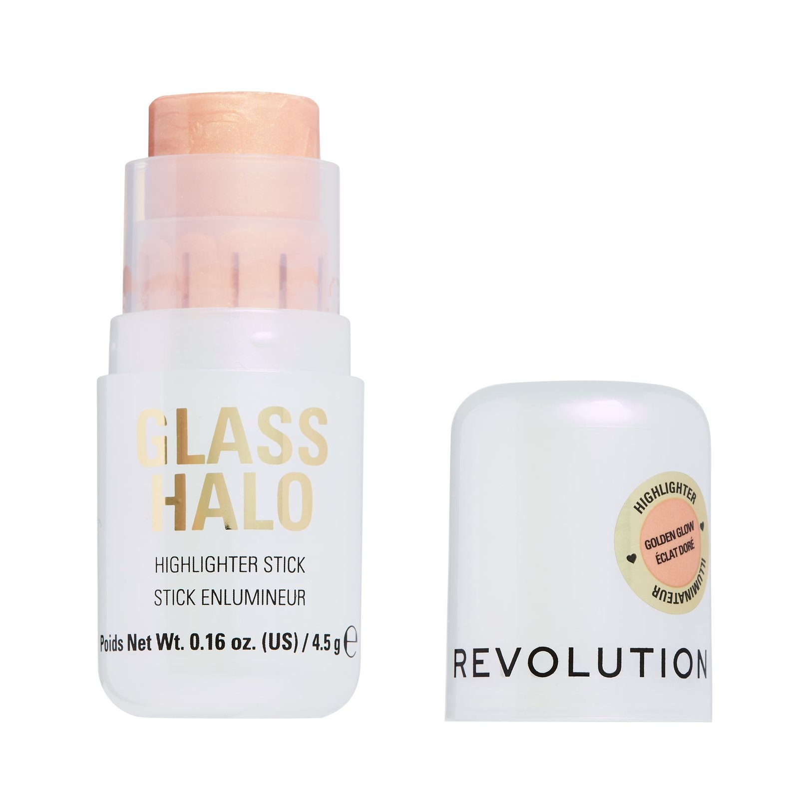 Revolution Glass Halo Highlighter Stick Golden Glow 5,5 g