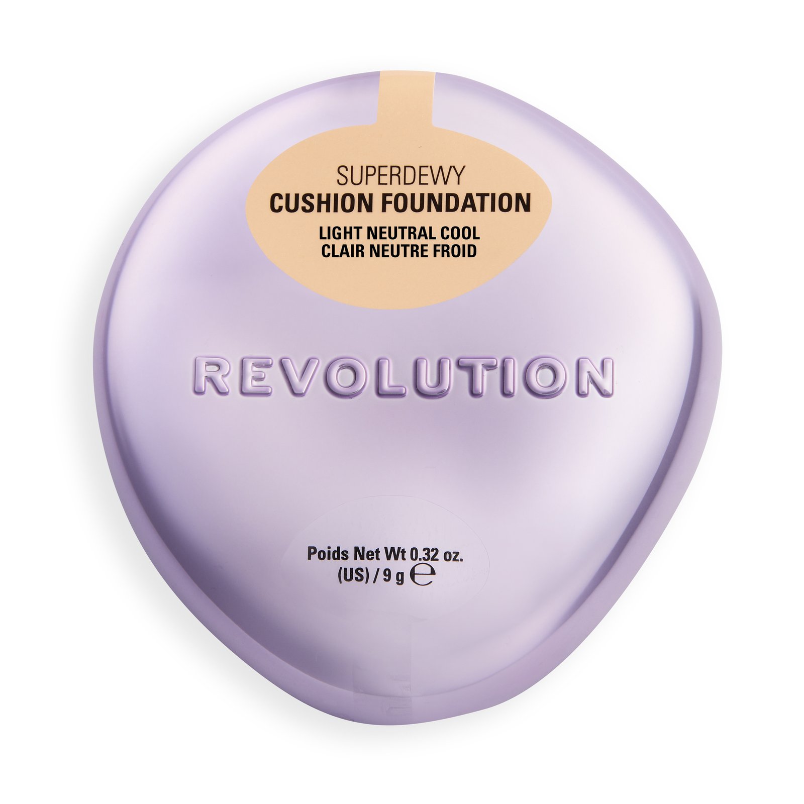 Revolution Superdewy Cushion Foundation Light Neutral Cool 9g