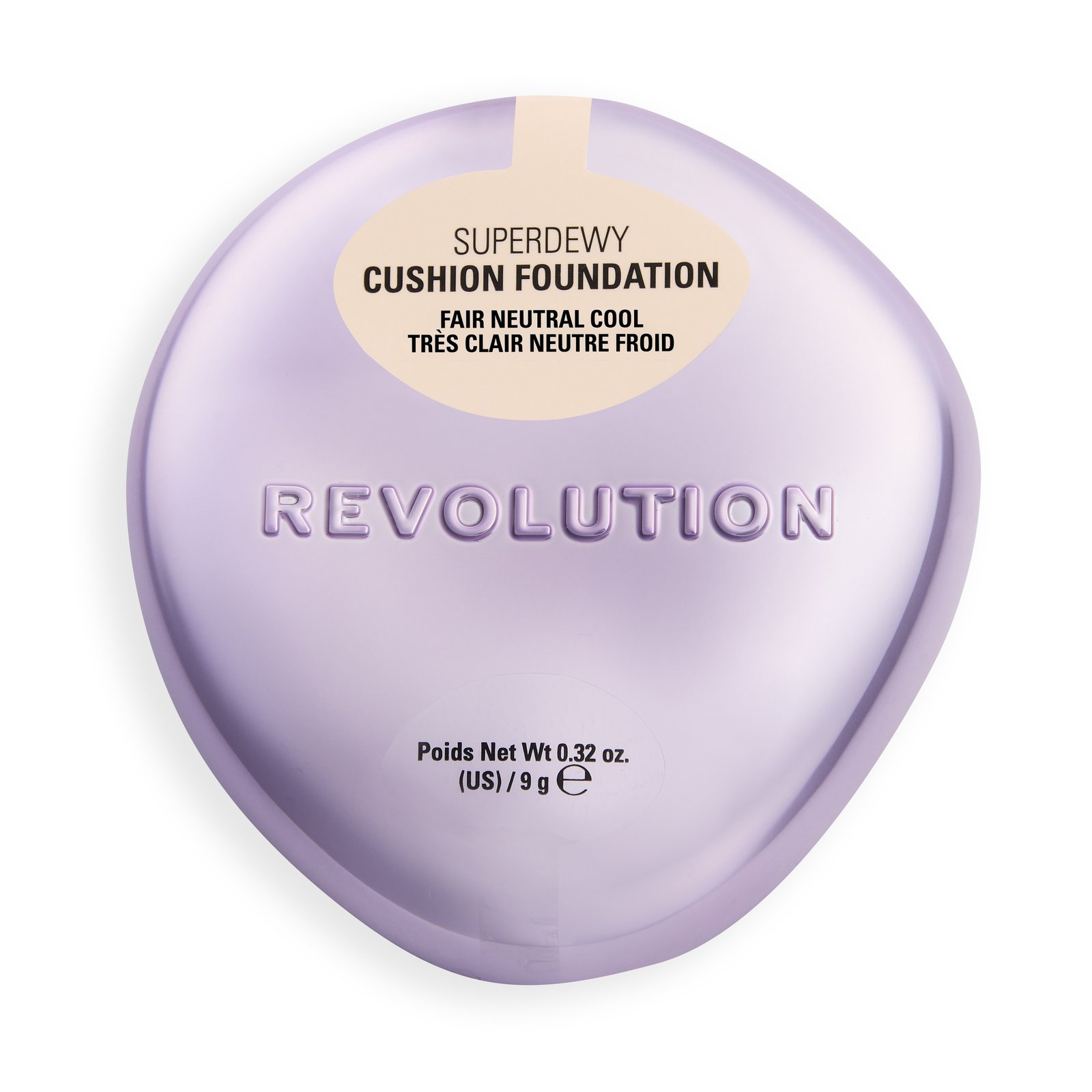 Revolution Superdewy Cushion Foundation Fair Neutral Cool 9g
