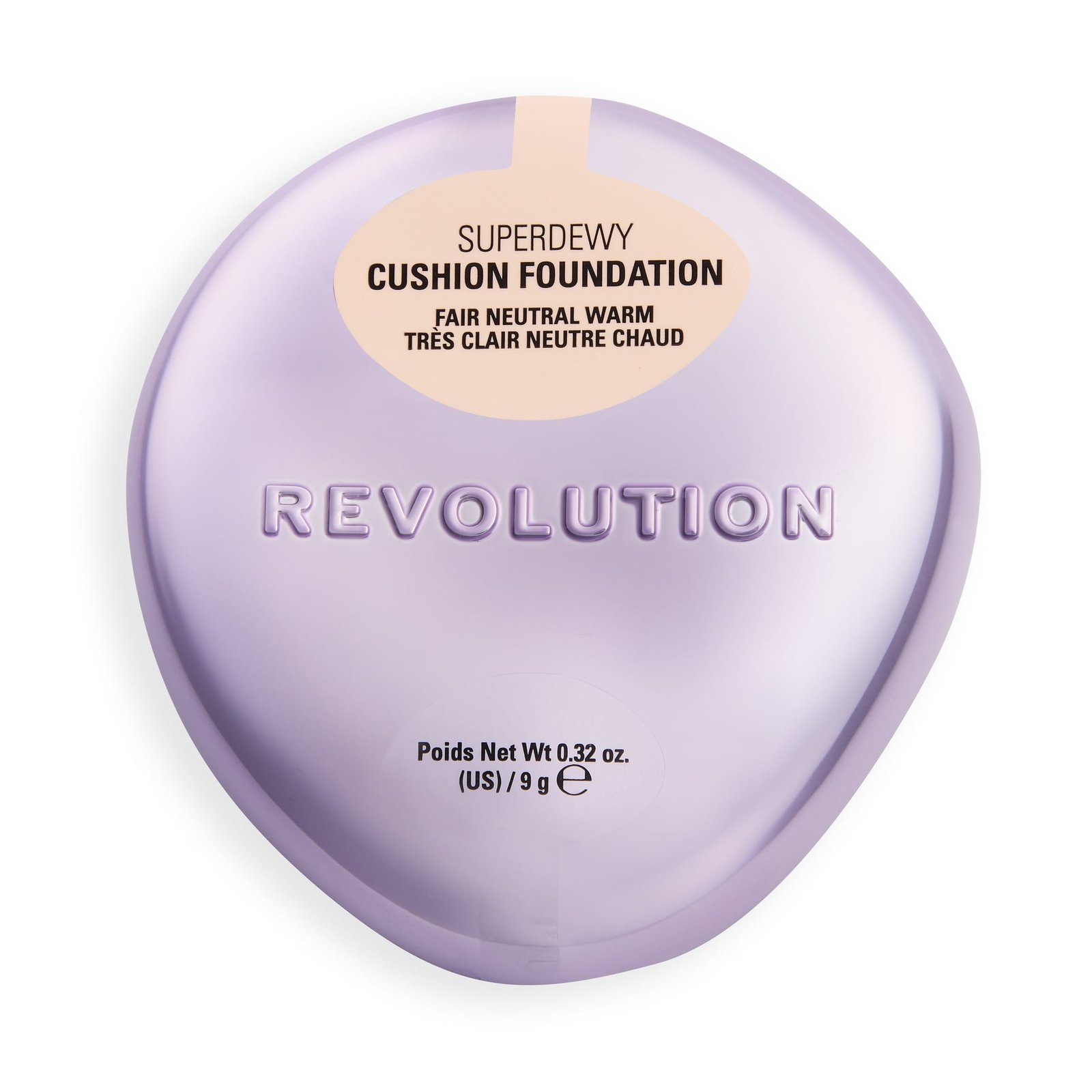 Revolution Superdewy Cushion Foundation Fair Neutral Warm 9g