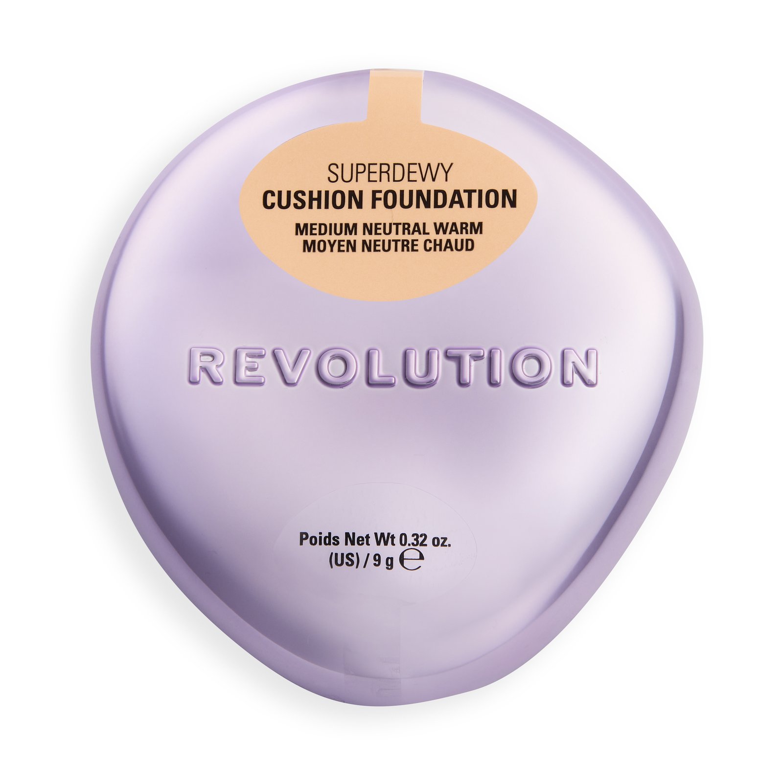 Revolution Superdewy Cushion Foundation Medium Neutral Warm 9g