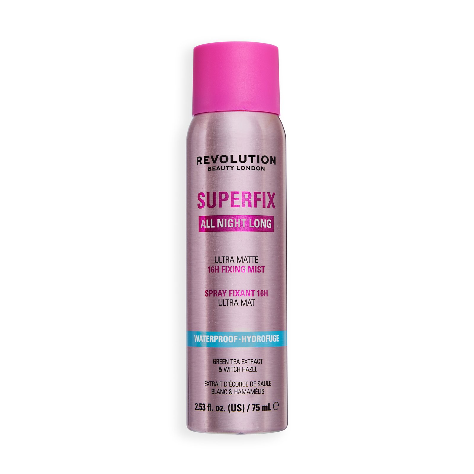Revolution Superfix All Night Long Waterproof Fixing Mist 150 ml