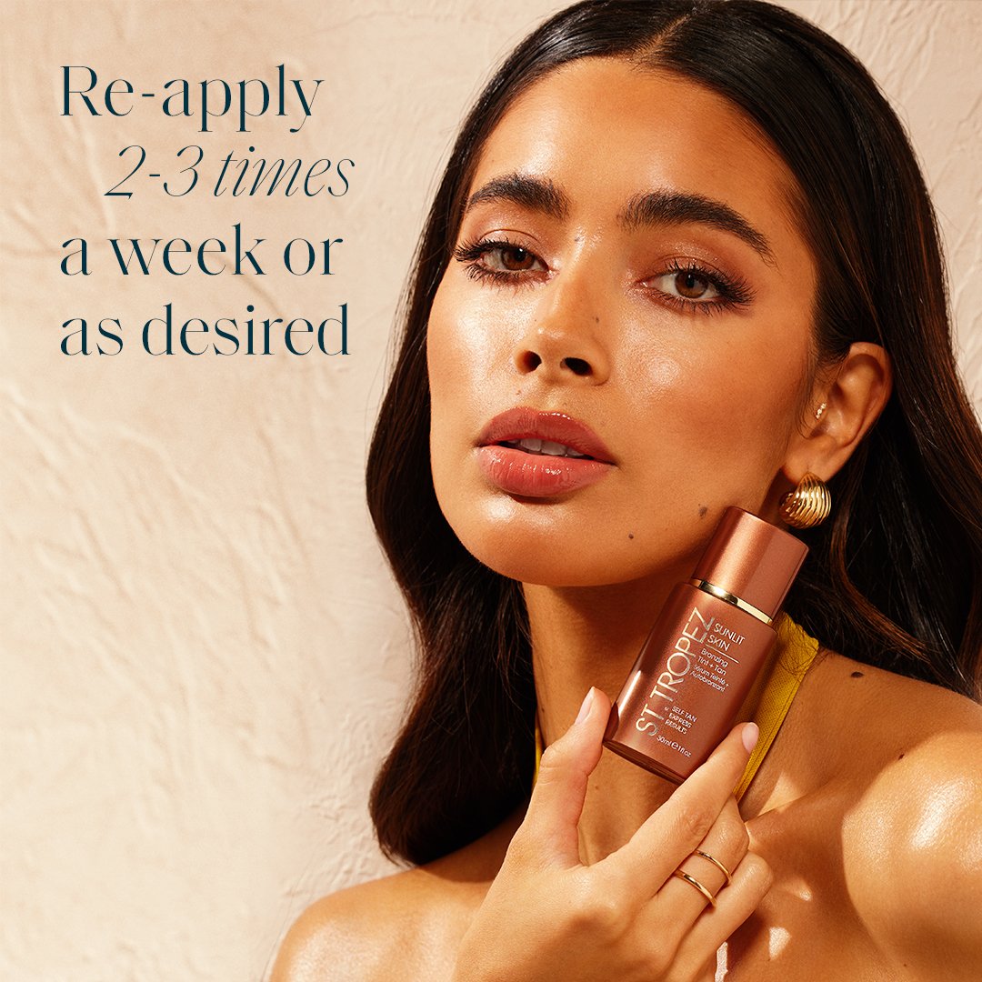 St. Tropez Self Tan Express Sunlit Skin Bronzing Tan + Tint 30 ml