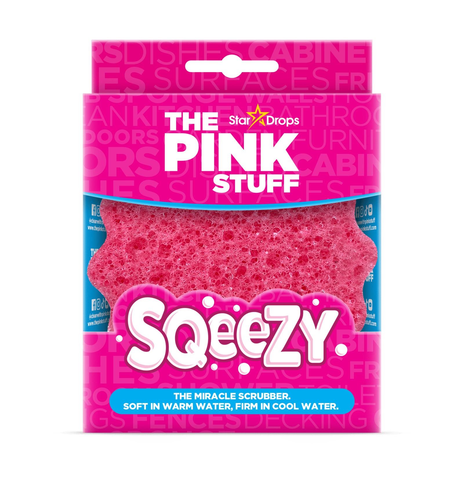 The Pink stuff Sqeezy Scrubber