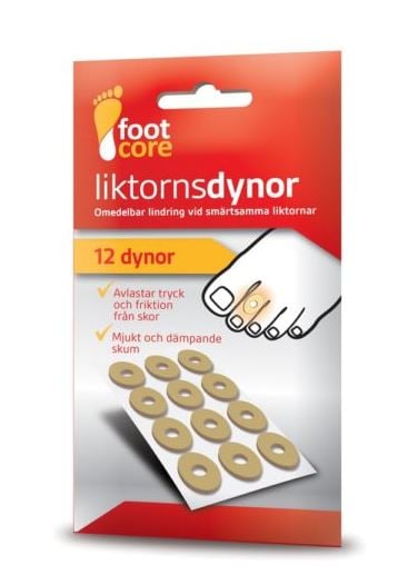 Footcore Liktornsdynor 12 st