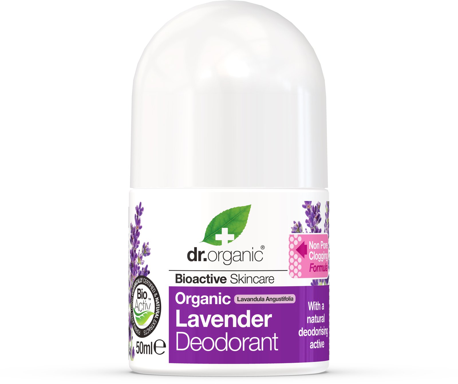 Dr Organic Lavender Deodorant 50 ml