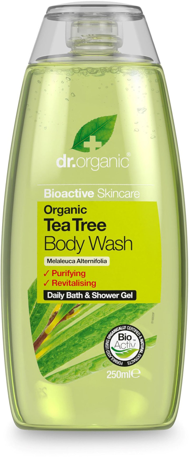 Dr Organic Tea Tree Body Wash 250 ml