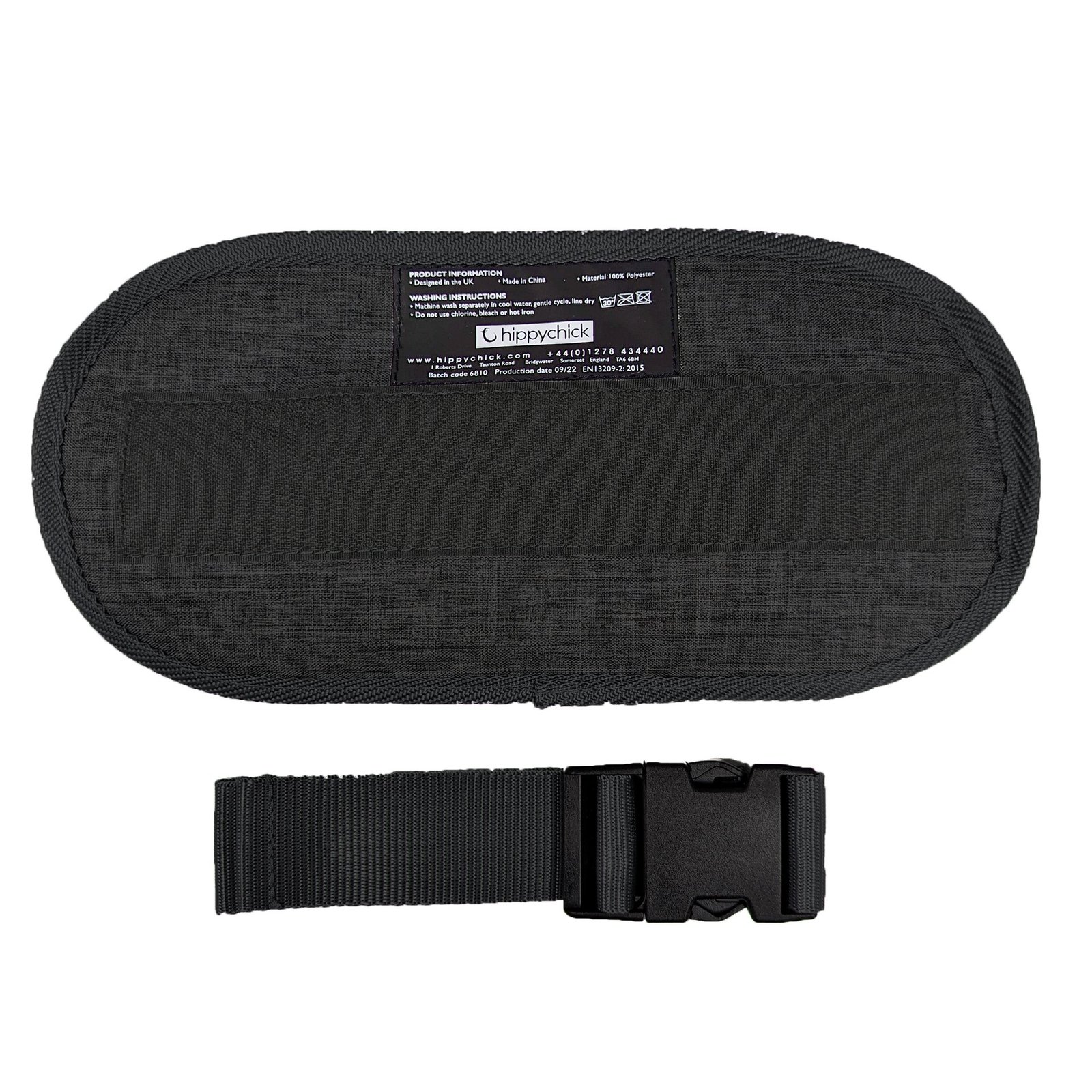 Hippychick Hipseat Förlängningsbälte Denim Black