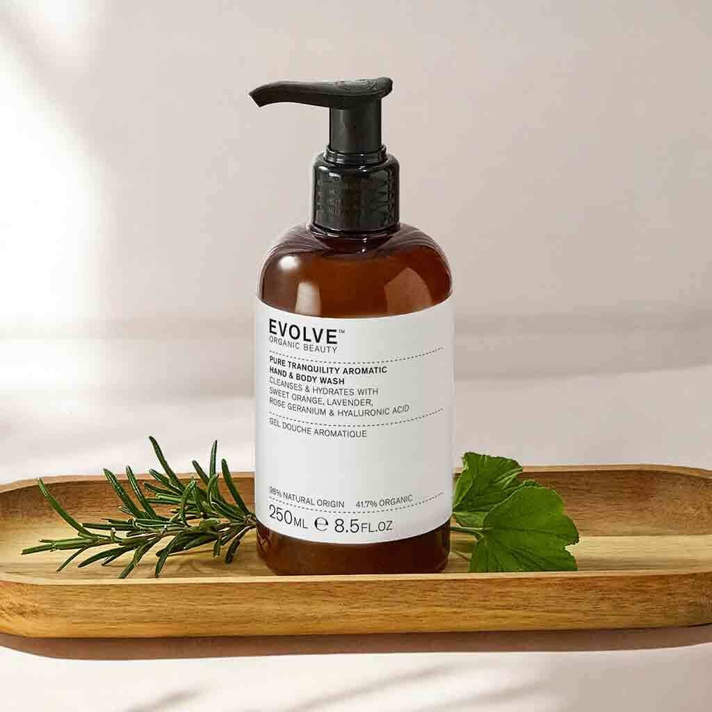 Evolve Organic Beauty Pure Tranquility Hand & Body Wash 250 ml