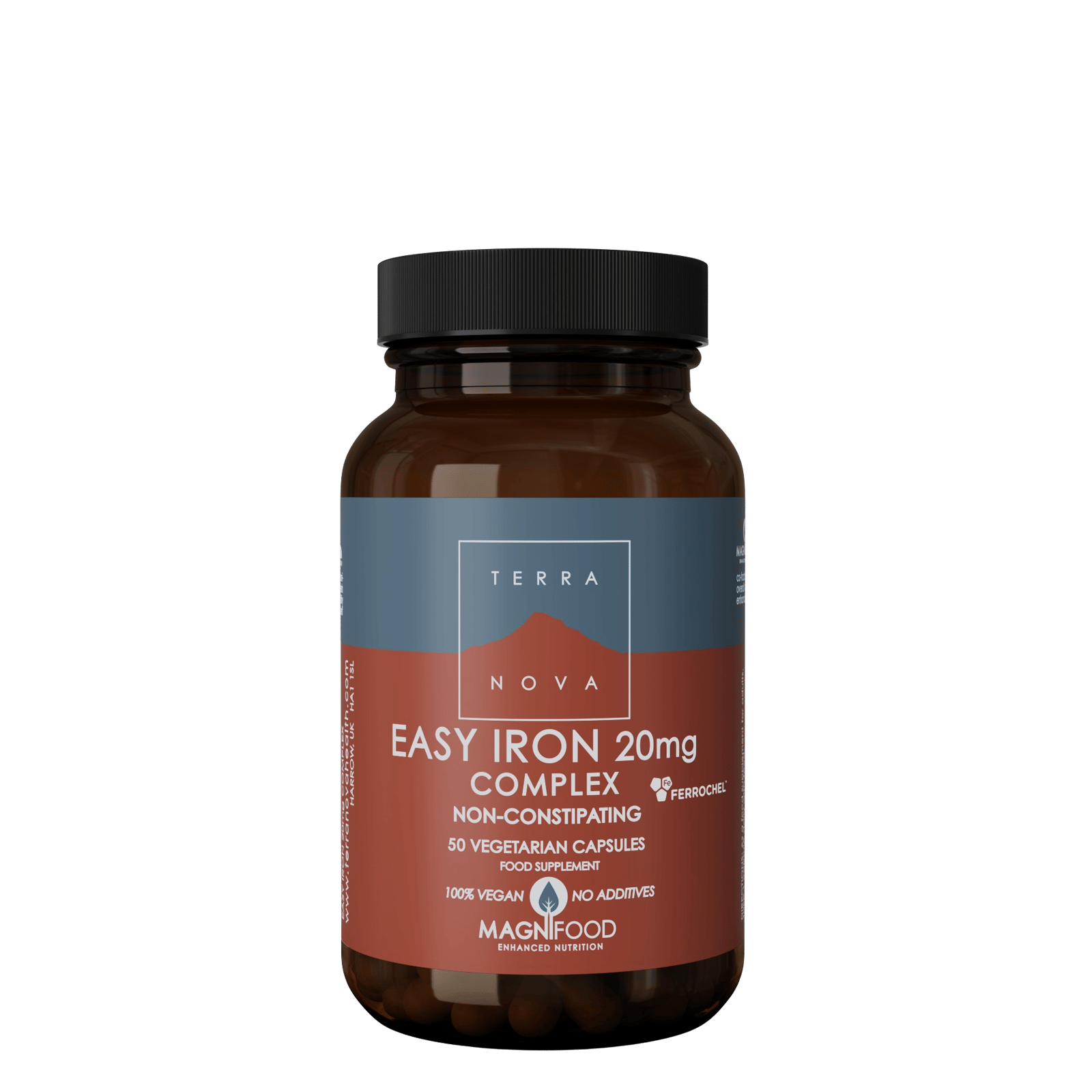 Terranova Easy Iron 20 mg Complex 50 kapslar