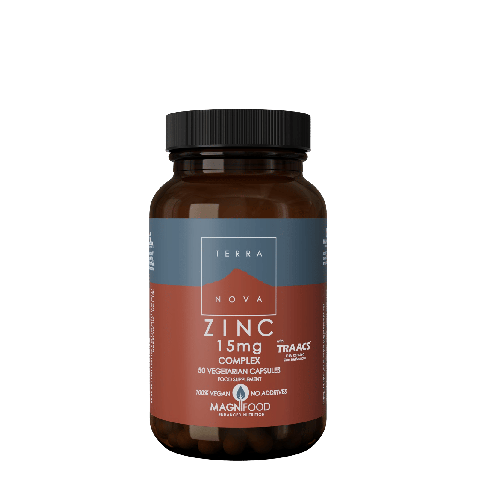Terranova Zinc 15 mg Complex 50 kapslar