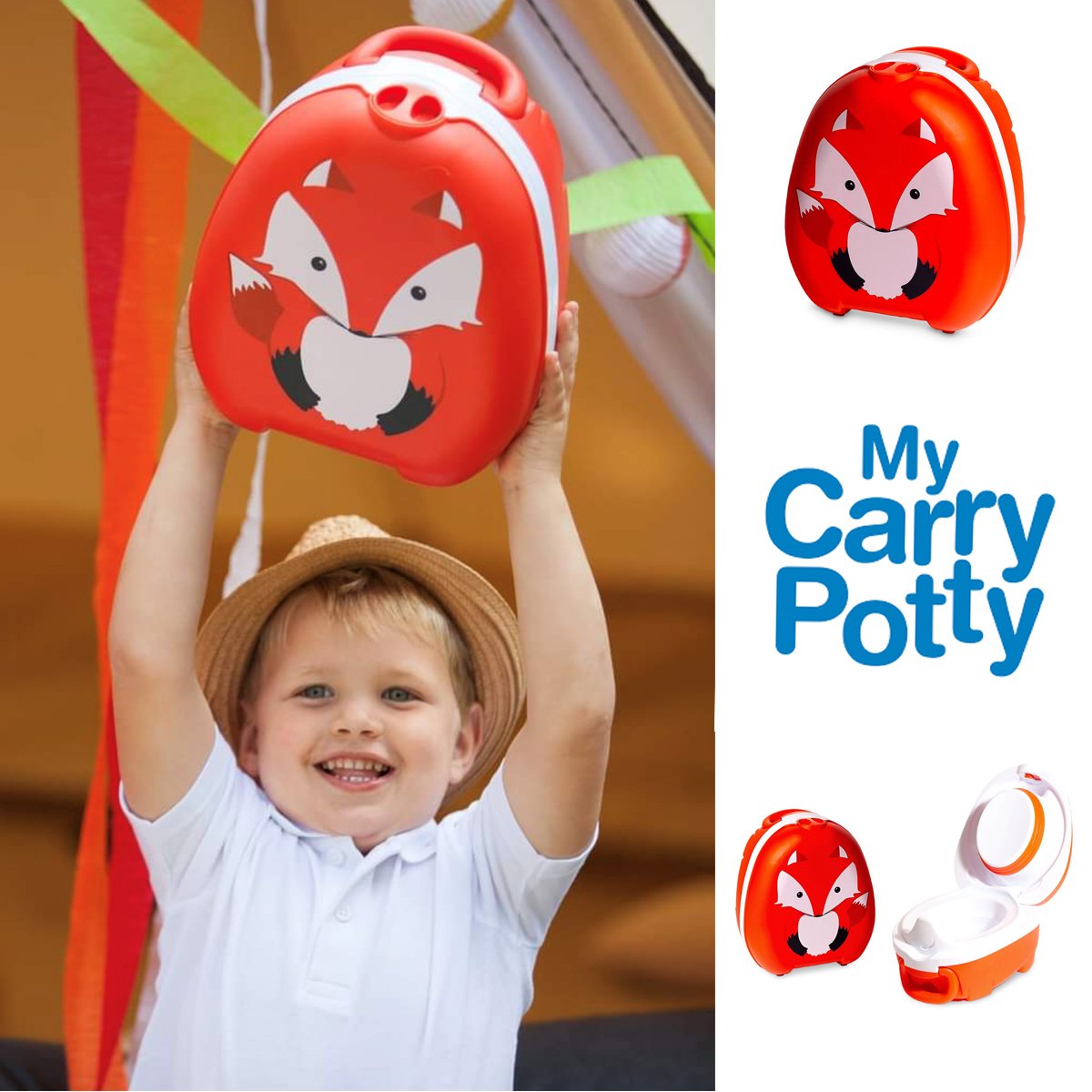 My Carry Potty Bärbar Potta Räv 1 st