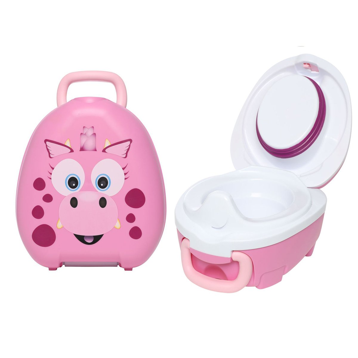 My Carry Potty Bärbar Potta Rosa Drake 1 st