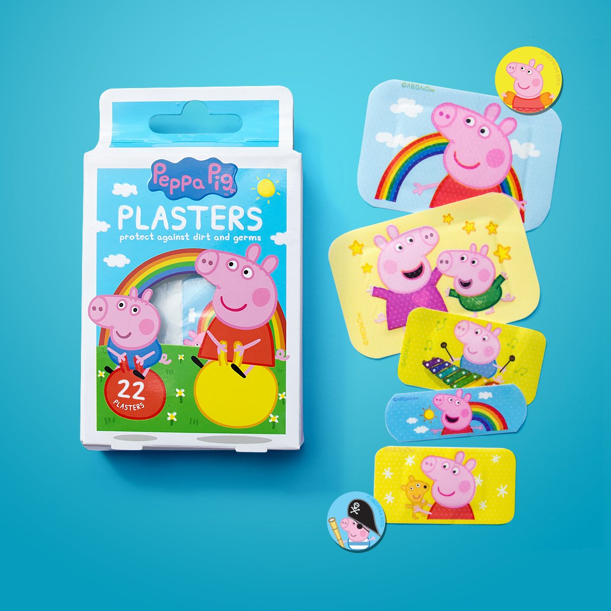 Jellyworks Peppa Pig Plåster 22 st