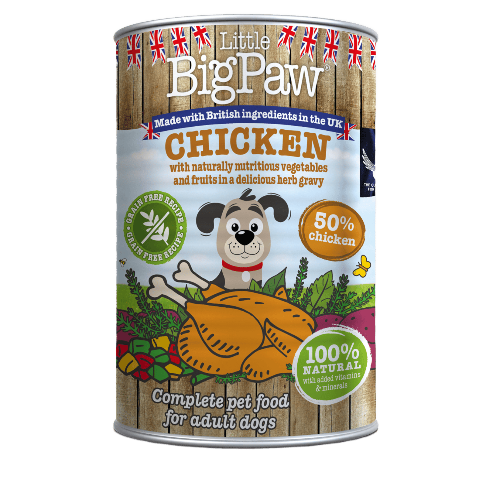 Little BigPaw Chicken, Potato, Peppers, Beans & Herbs 390 g