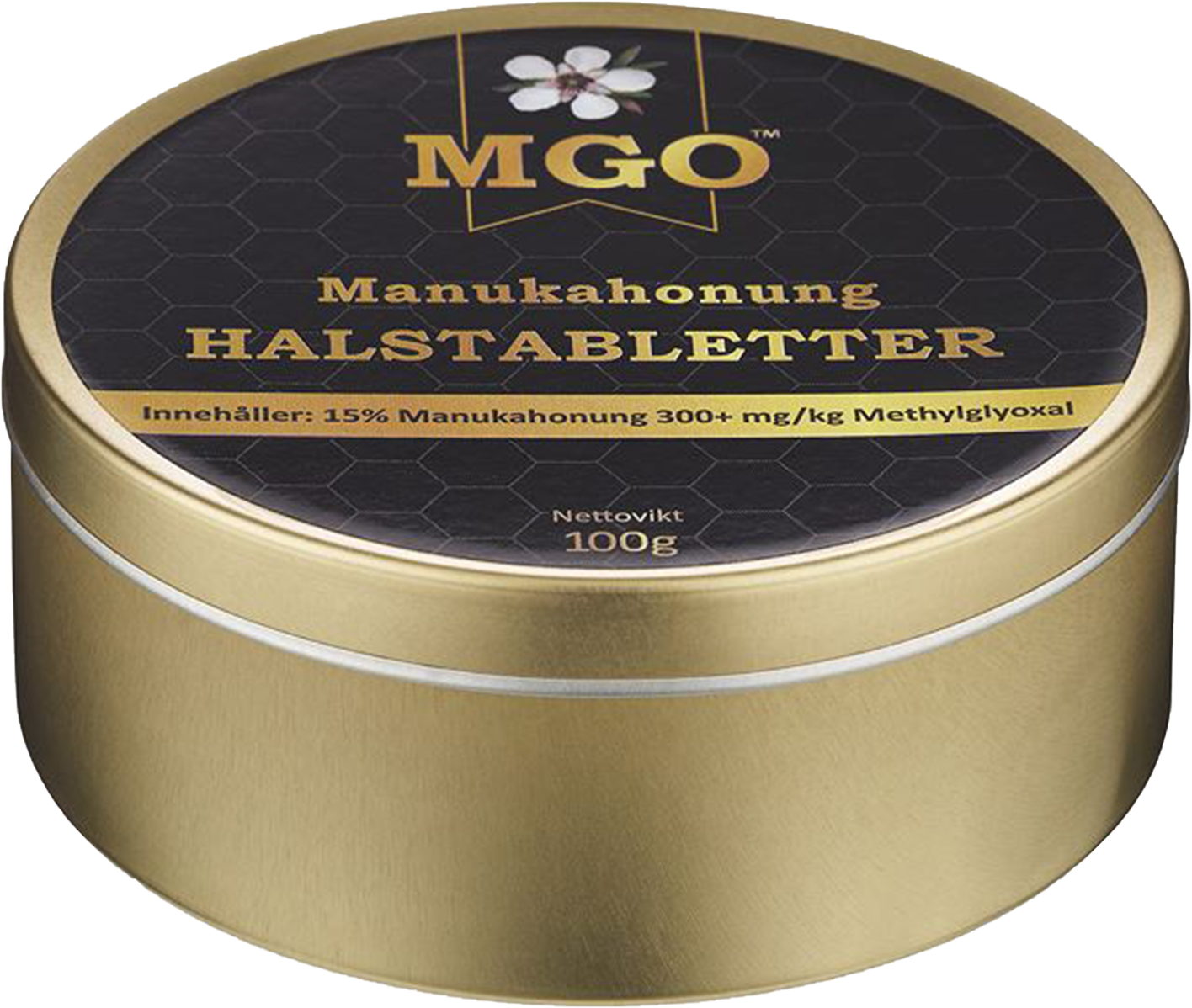 MGO Halstabletter Manukahonung 100 g