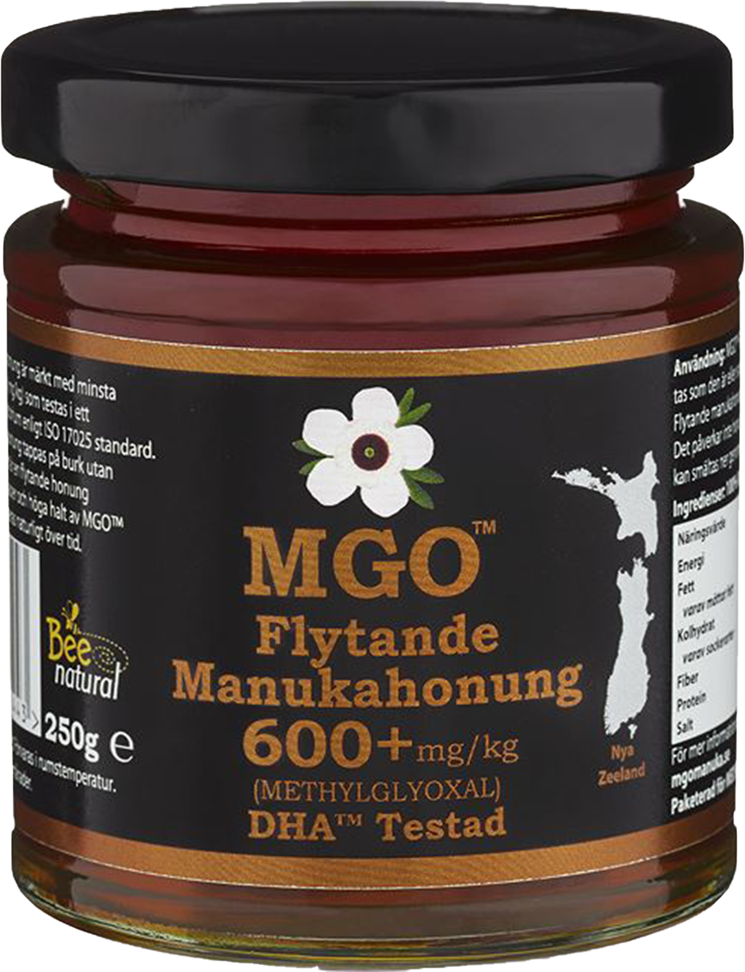 MGO Flytande Manukahonung 600+ 250g