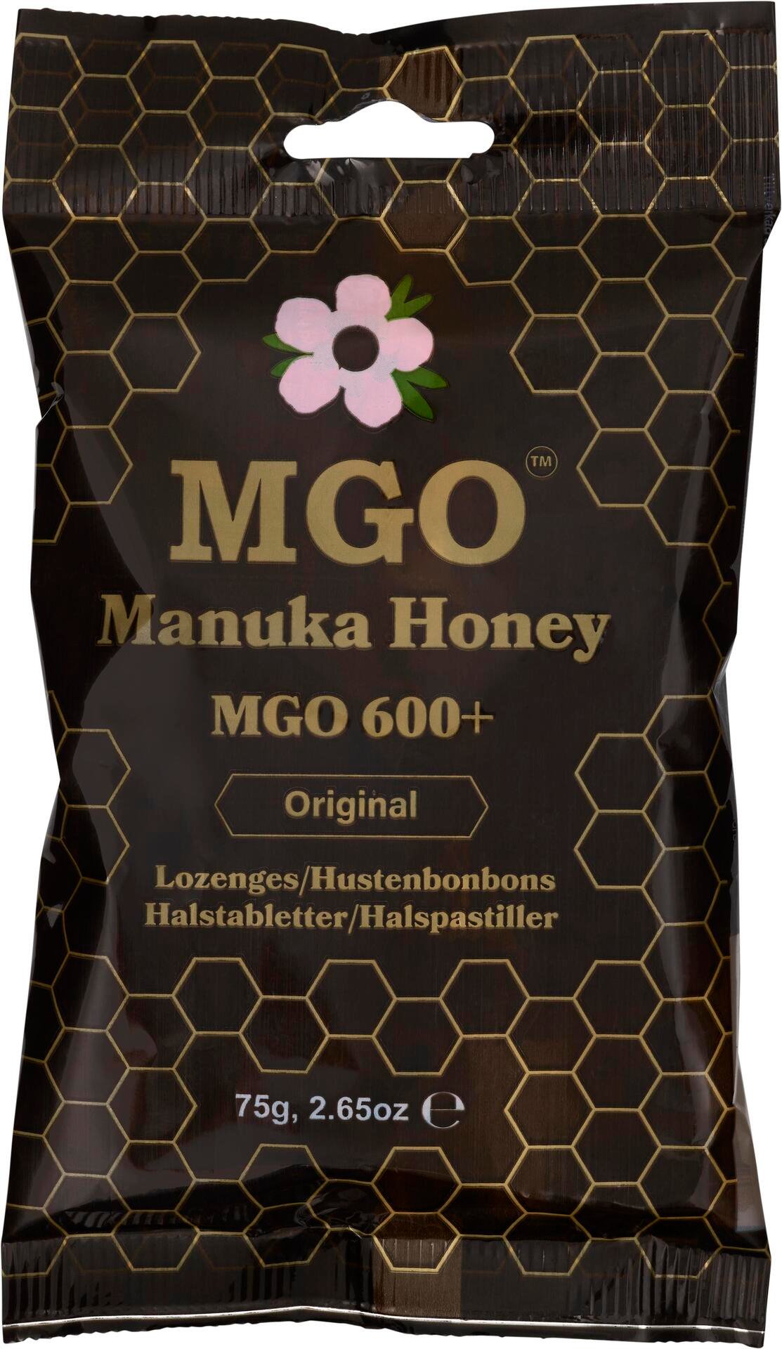 MGO Halstabletter 75 g