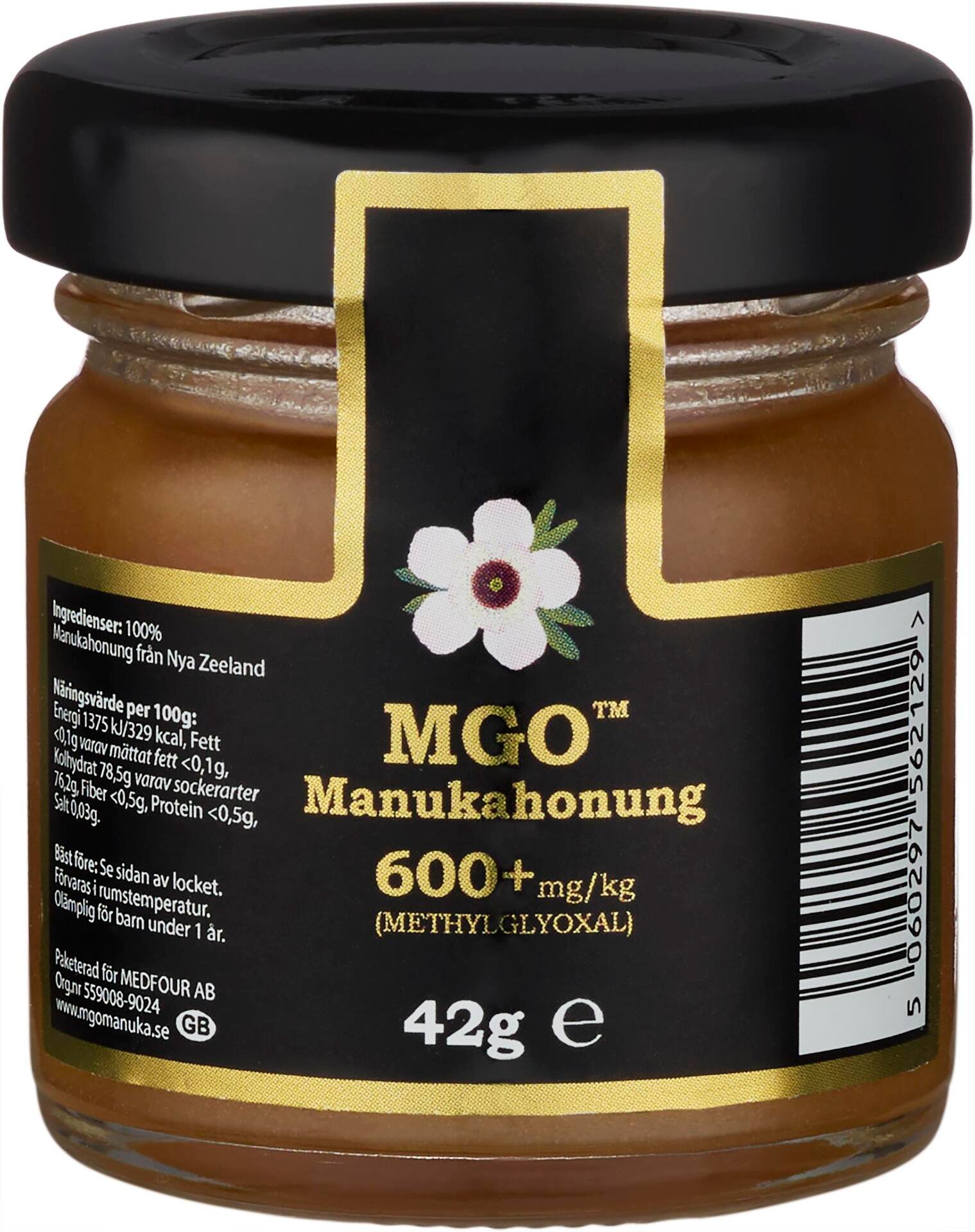 MGO Manukahonung 600 + 42 g