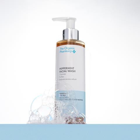 The Organic Pharmacy Peppermint Facial Wash 200 ml