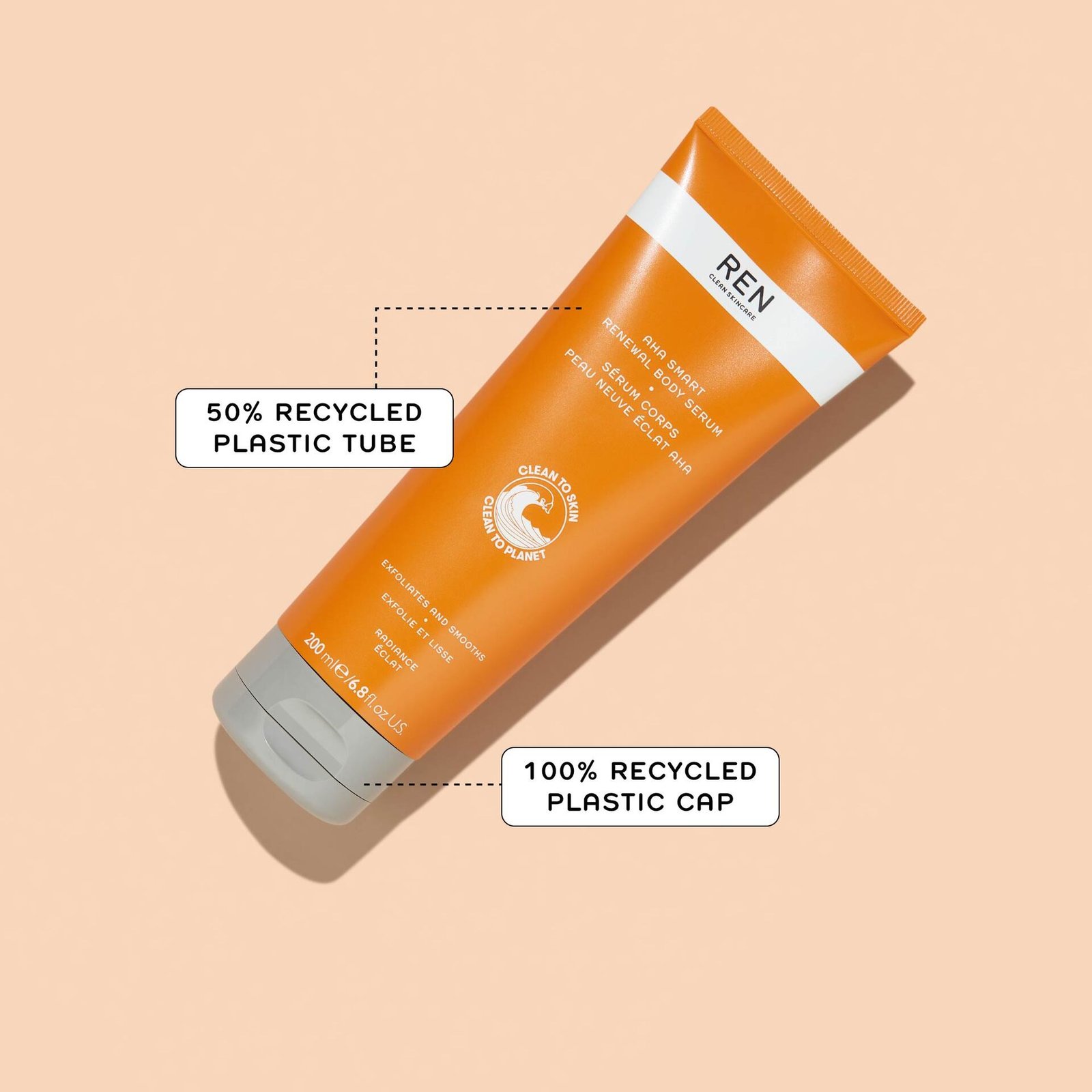 REN AHA Smart Renewal Body Serum 200 ml