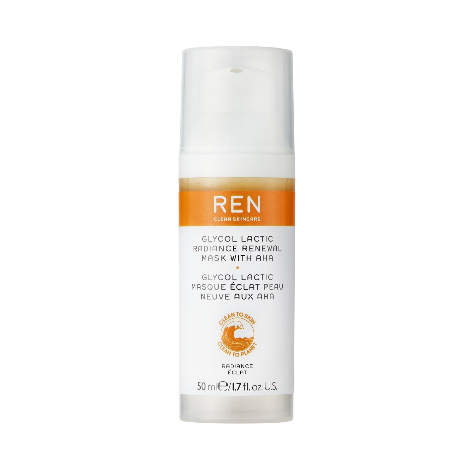 REN Glycol Lactic Radiance Renewal Mask 50 ml