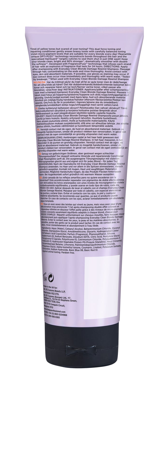 Clean Blonde Damage Rewind Violet Conditioner