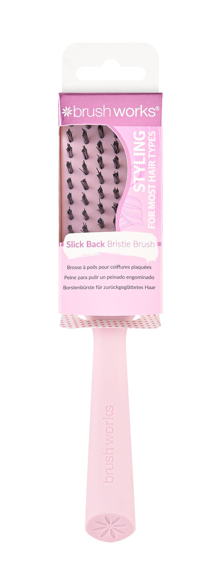 Brushworks Slick Back Bristle Brush