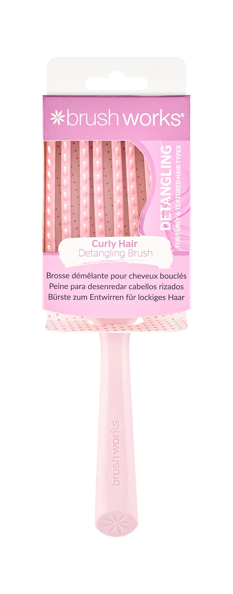 Brushworks Curly Hair Detangling Brush