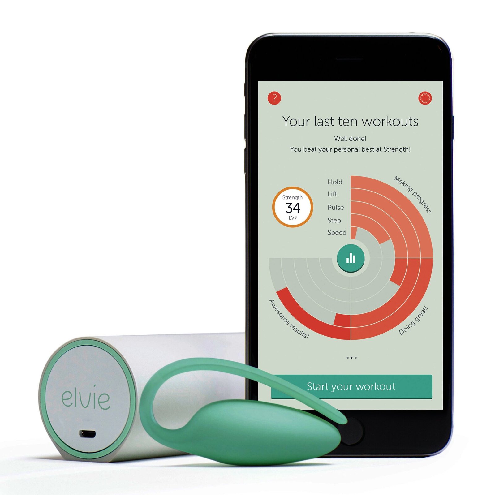 Elvie Kegel Trainer Bäckenbottentränare 1 st