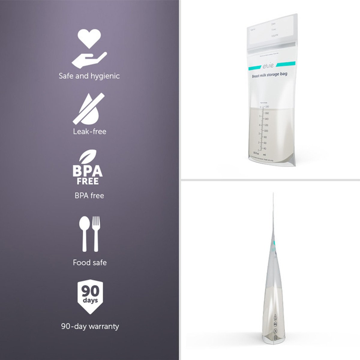 Elvie Mjölkpåsar 100 st