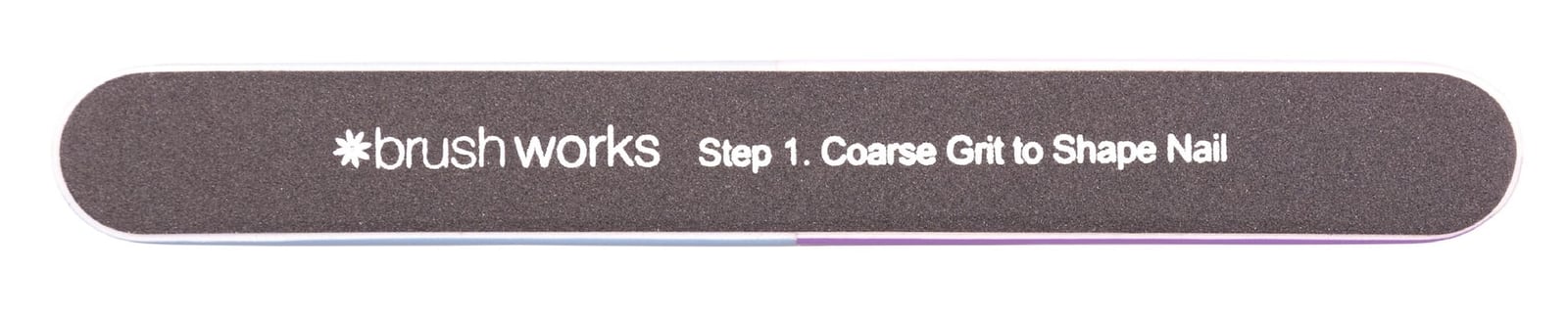 Brushworks 6 Sided Nail File Shape & Shine 1 st