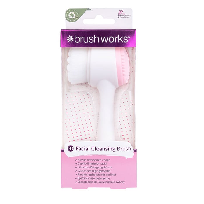 Brushworks Facial Cleansing Brush 1 st