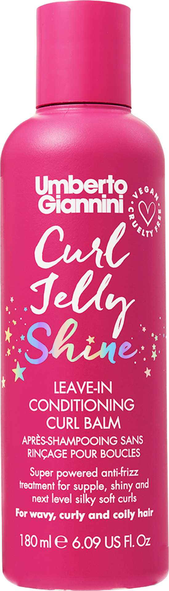 Umberto Giannini Curl Jelly Shine Leave-In Curl Balm 180 ml