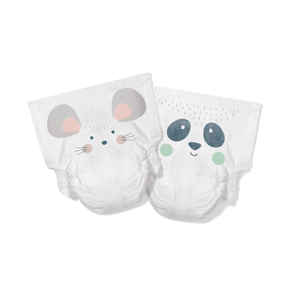 Kit & Kin Ekologiska Blöjor Stl 2: 4-8 kg 38 st