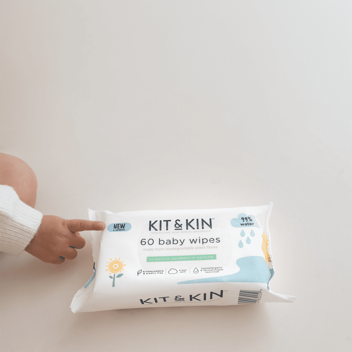 Kit & Kin Våtservetter 60 st