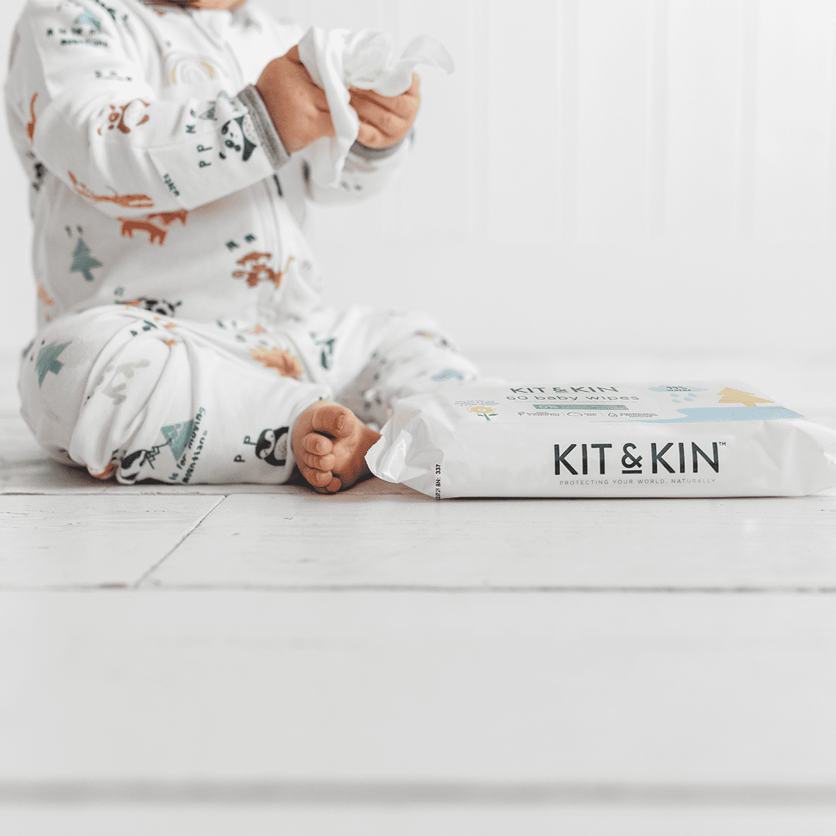 Kit & Kin Våtservetter 60 st