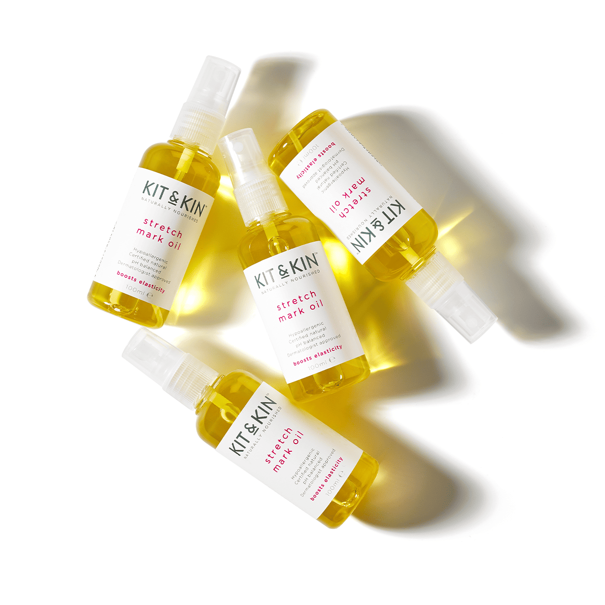 Kit & Kin Stretch Mark Oil till Gravidmagen 100 ml