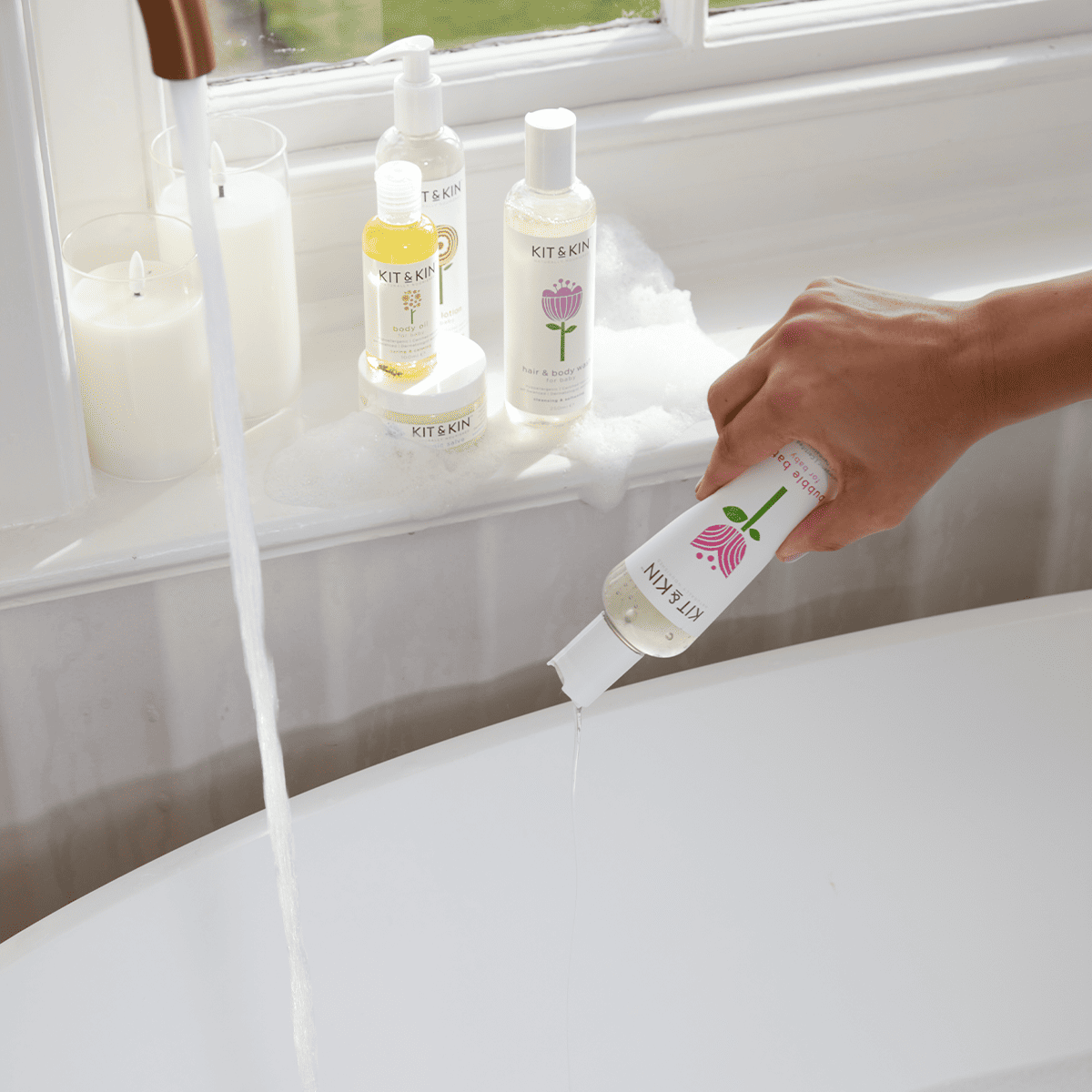 Kit & Kin Badskum 250 ml