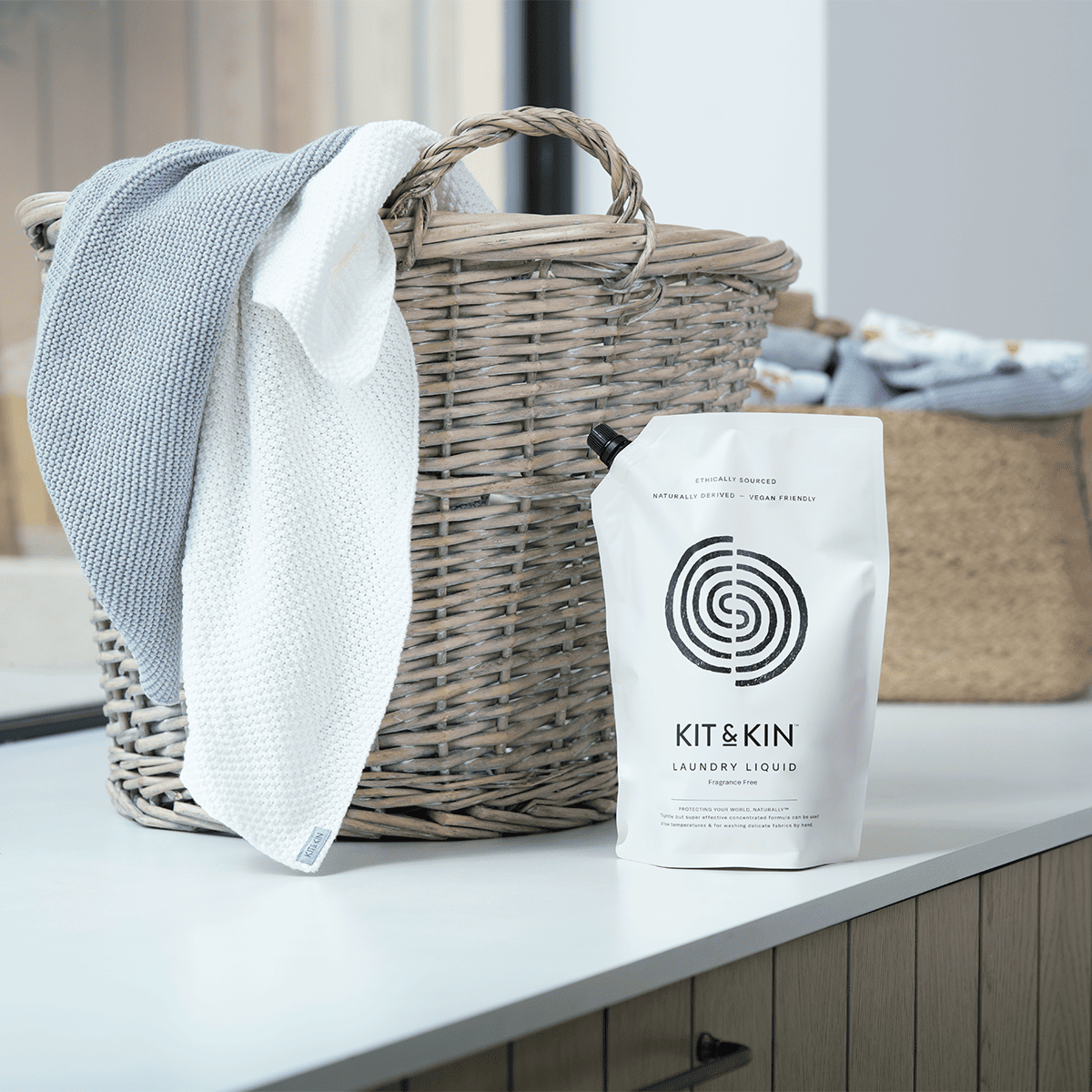 Kit & Kin Tvättmedel Parfymfri 1 liter