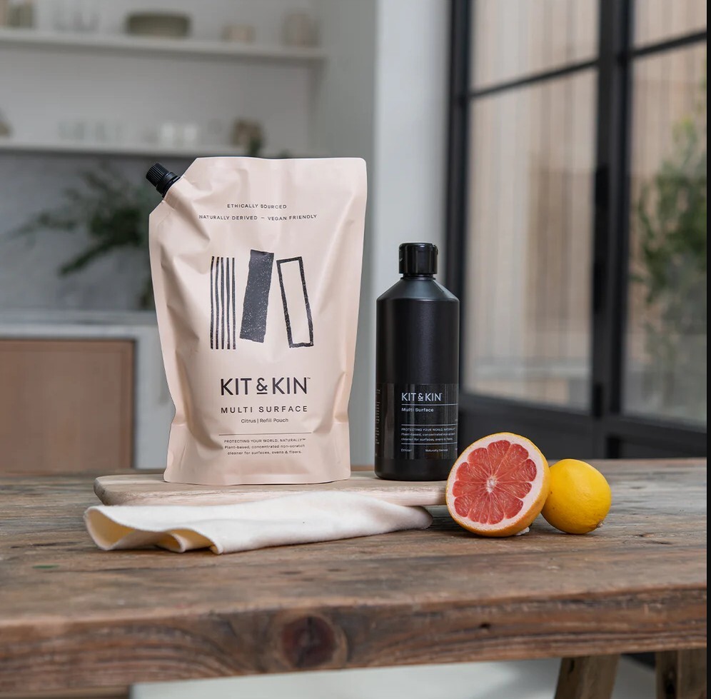 Kit & Kin Multirengöring Citrus Refill 1 liter