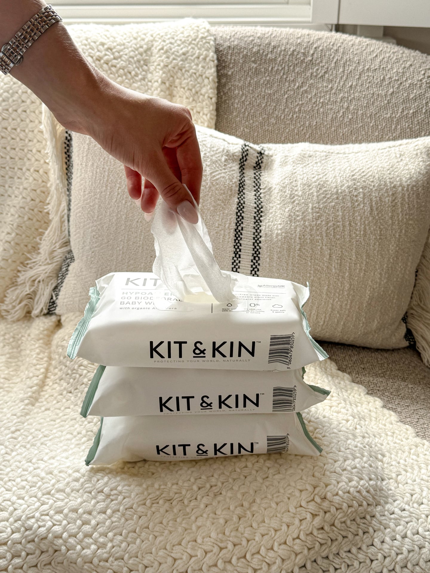 Kit & Kin Våtservetter 60 st