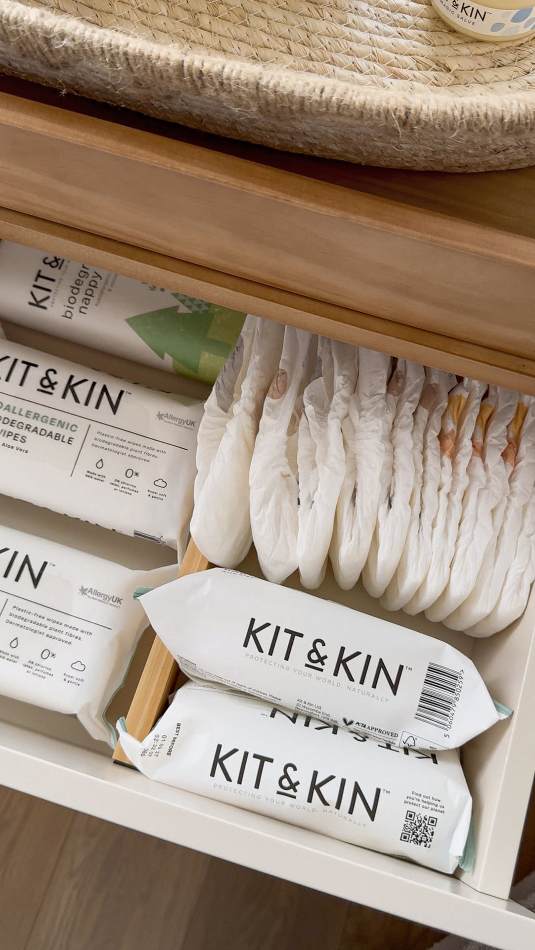 Kit & Kin Våtservetter 60 st