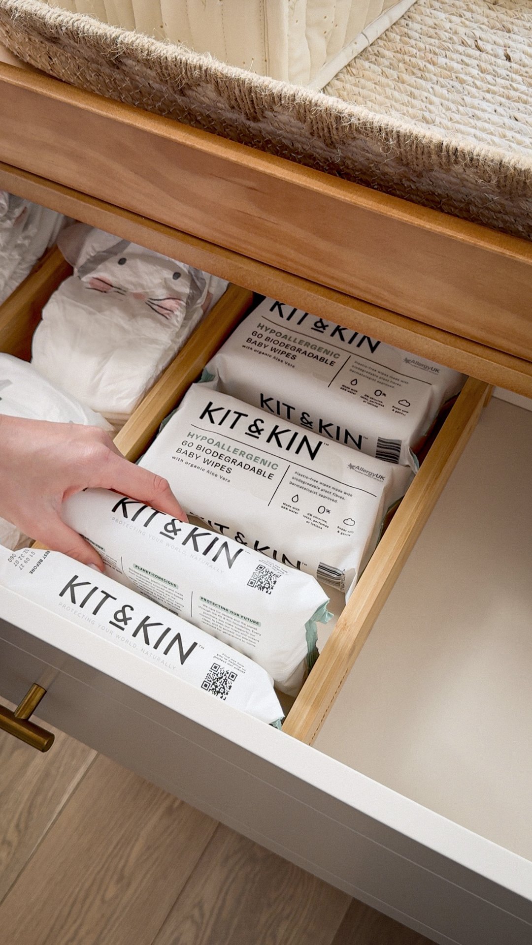 Kit & Kin Våtservetter 60 st