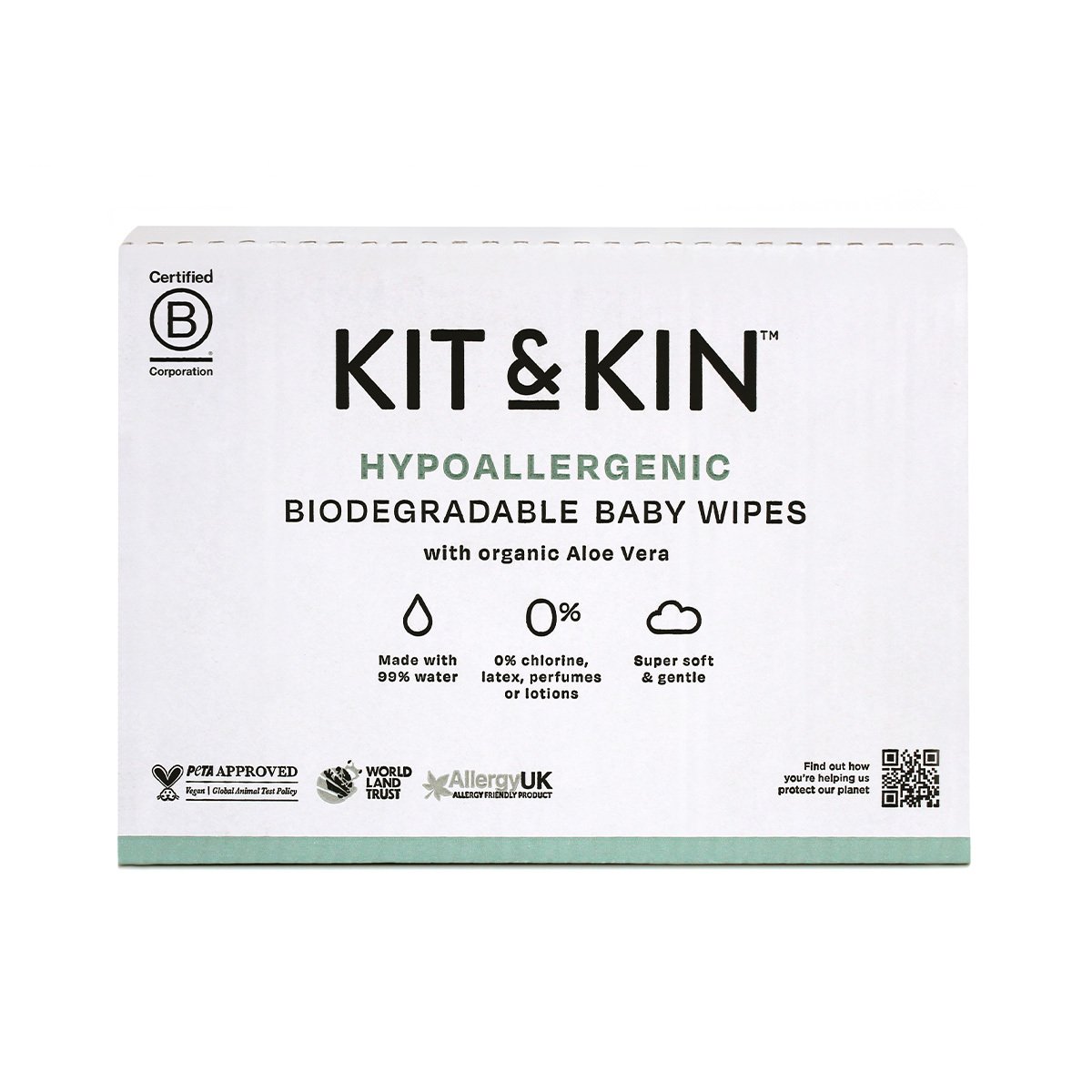 Kit & Kin Våtservetter 10x60 st